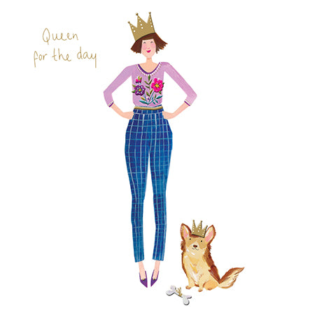 Queen Birthday Card