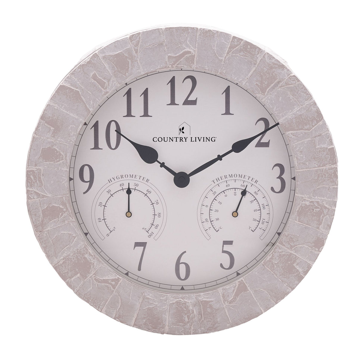 Country Living Garden Clock 14"