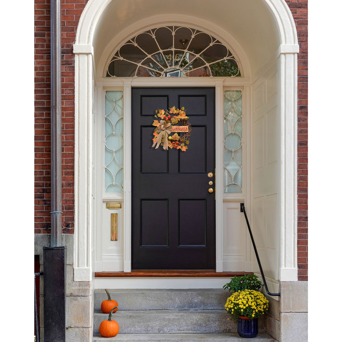Country Living Natural Handmade Autumn Welcome Wreath