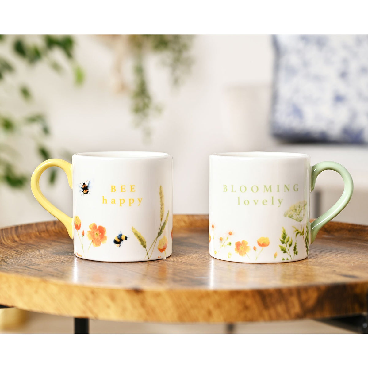 Country Living Mug - "Bee Happy"