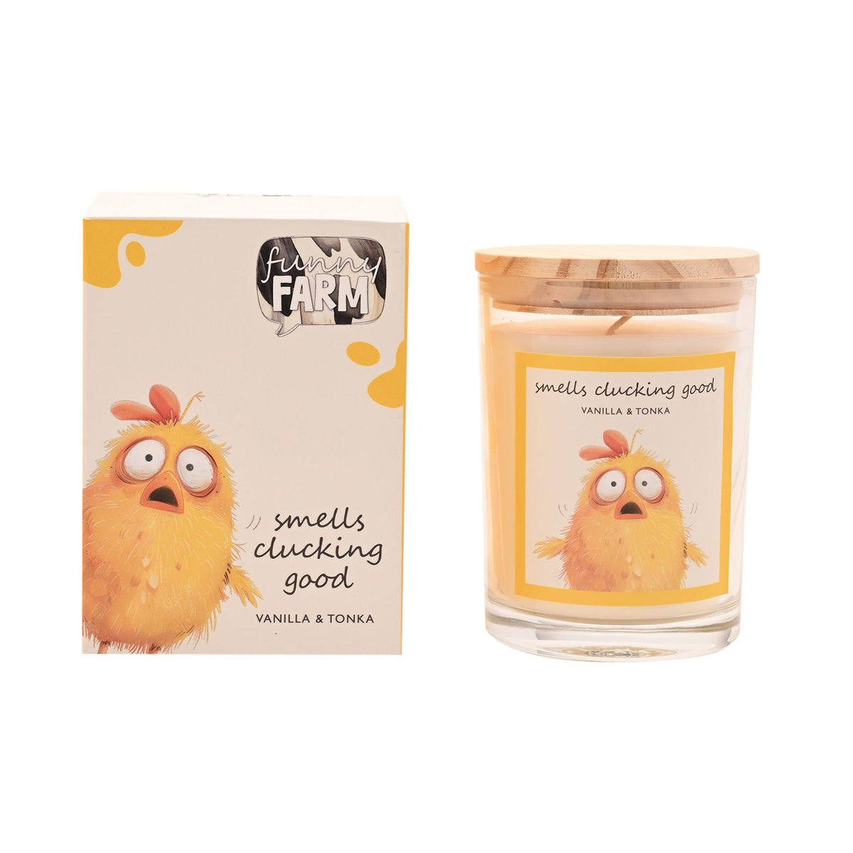 The Funny Farm Candle 250g - "Smells Clucking Good"