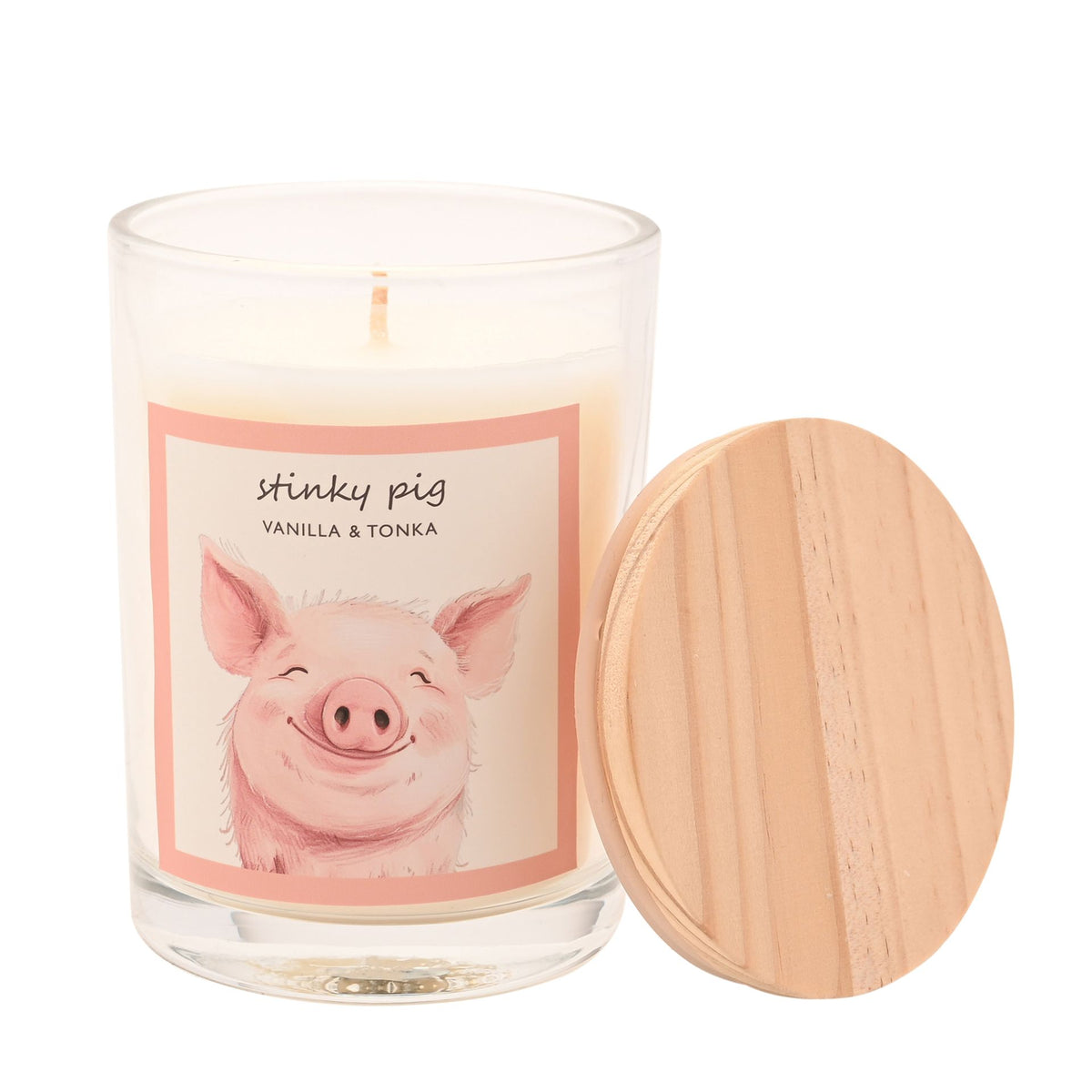 The Funny Farm Candle 250g - "Stinky Pig"