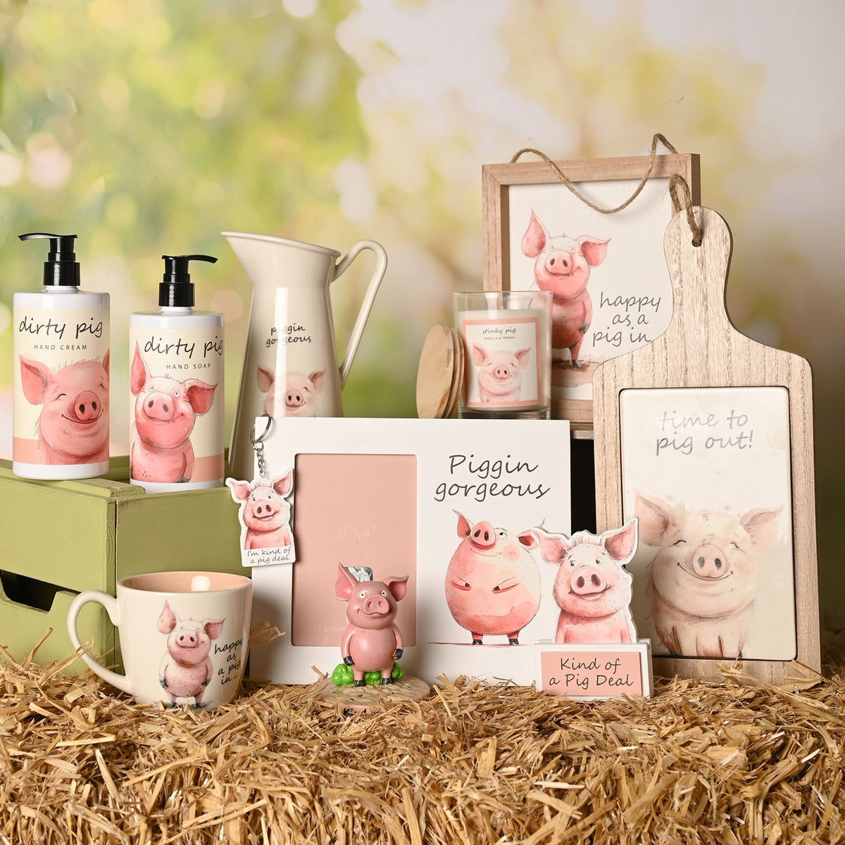 The Funny Farm Candle 250g - "Stinky Pig"