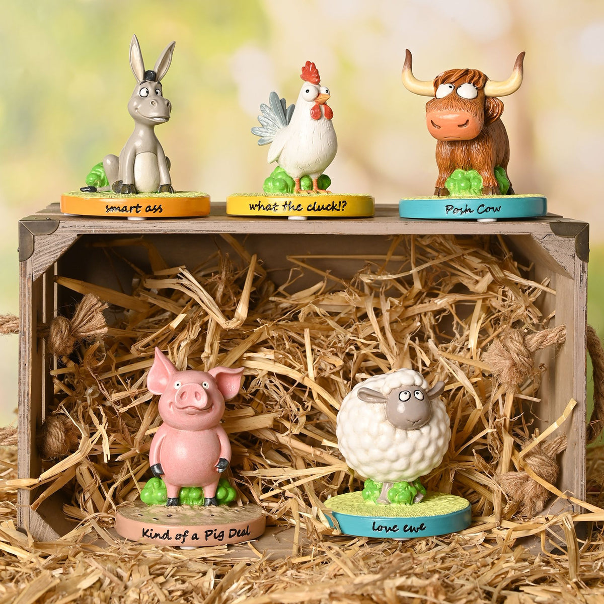 The Funny Farm Donkey Figurine "Smart Ass"