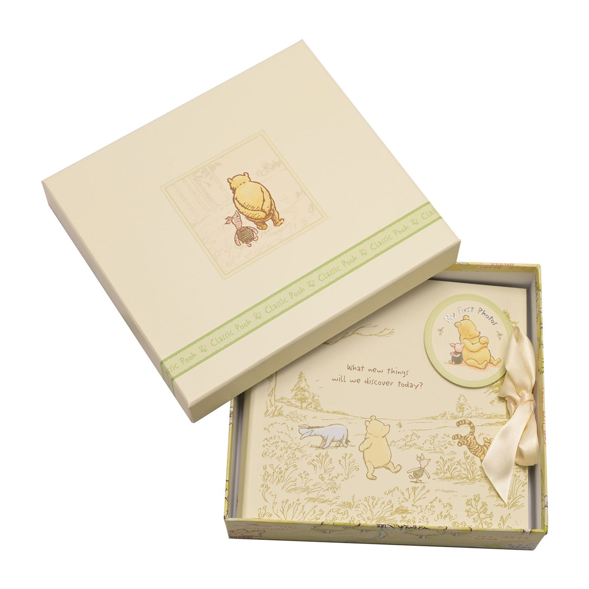 Disney Classic Pooh Heritage Photo Album/Box My First Photos