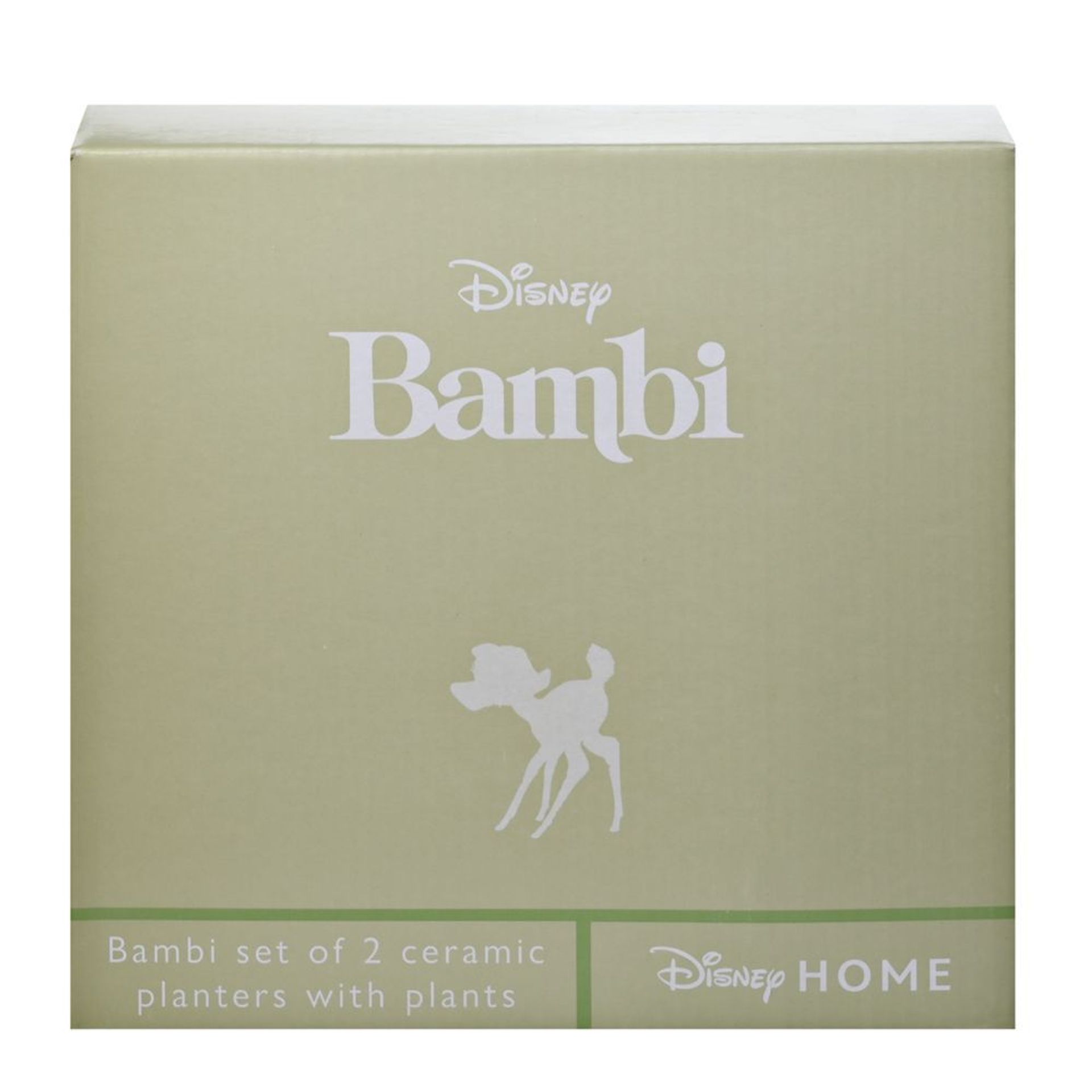 Disney Forest Friends Set of 2 Bambi Planters