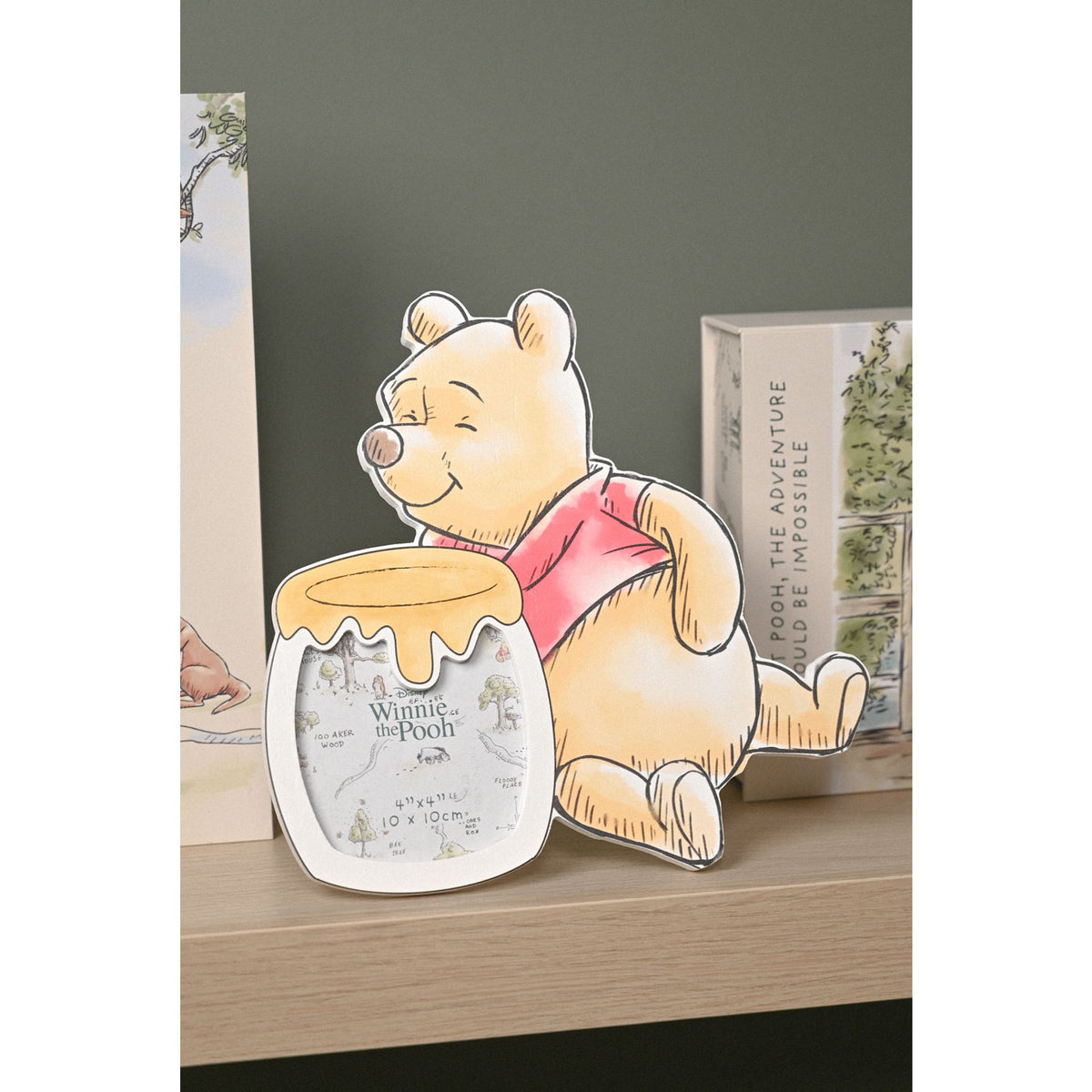 Disney Winnie The Pooh Shaped Photo Frame