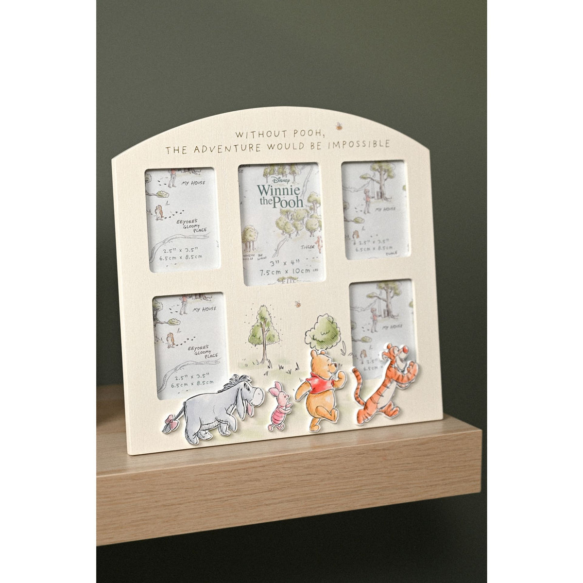 Disney Winnie The Pooh Multi Aperture Photo Frame