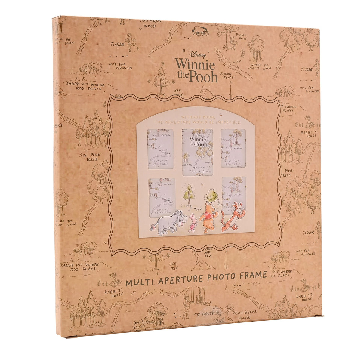 Disney Winnie The Pooh Multi Aperture Photo Frame