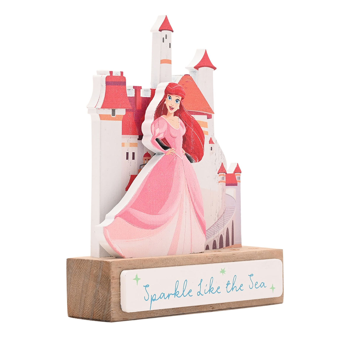 Disney Pastel Princess Mini Castle Plaque - Ariel