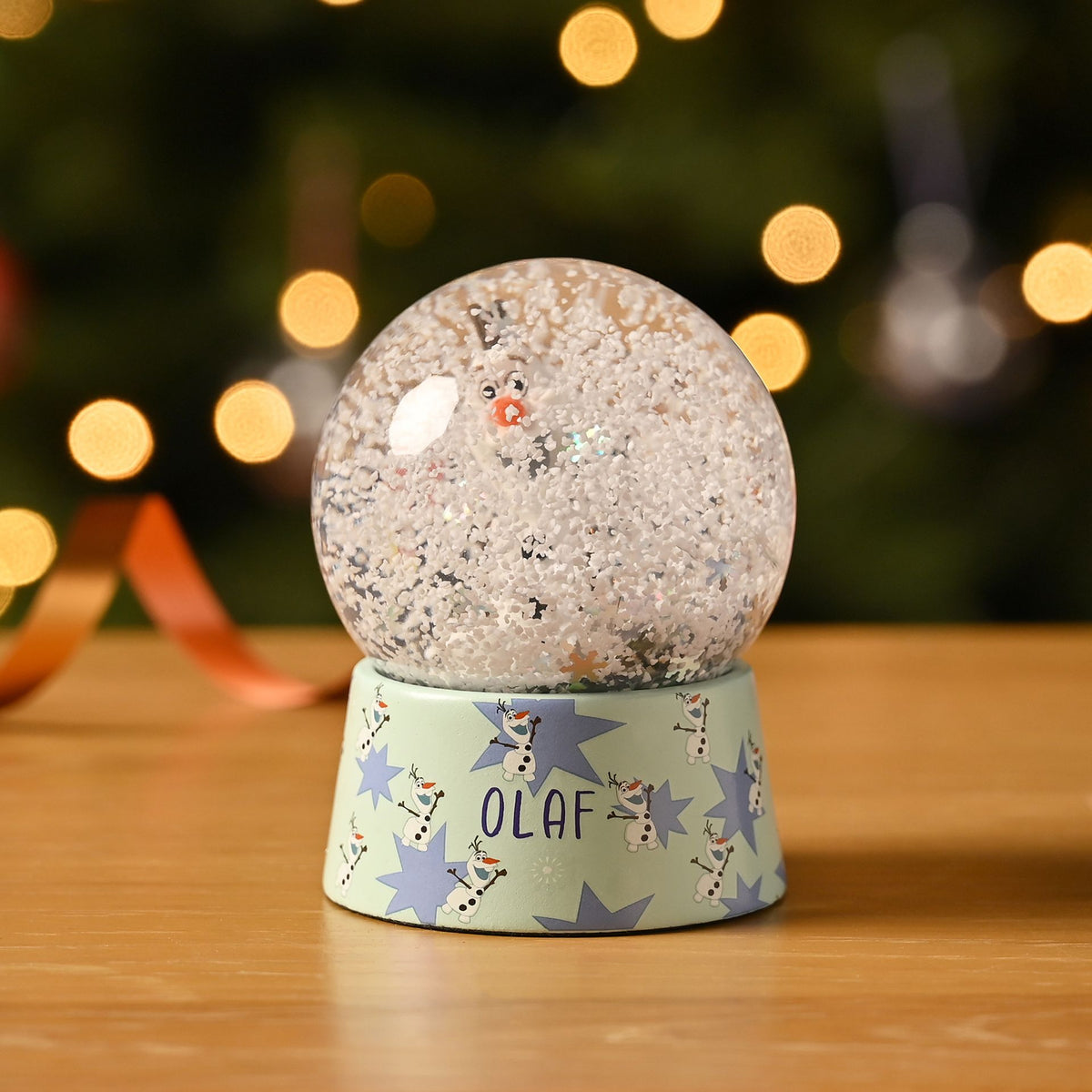 Olaf Plastic Snowglobe