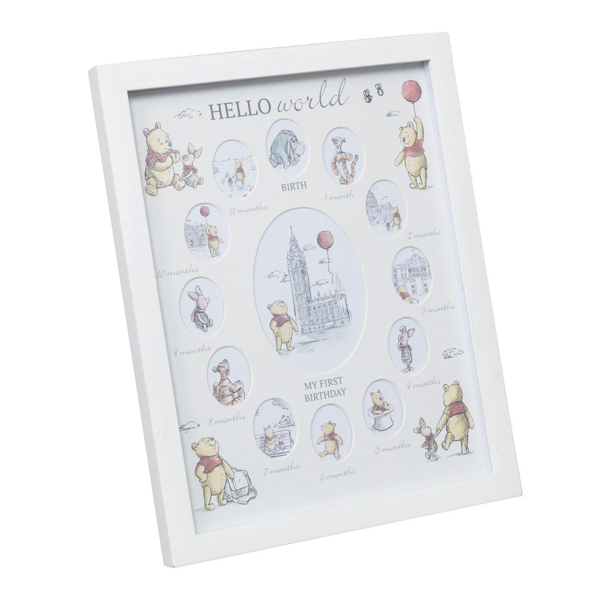 Disney Christopher Robin First Year Multi Aperture Frame