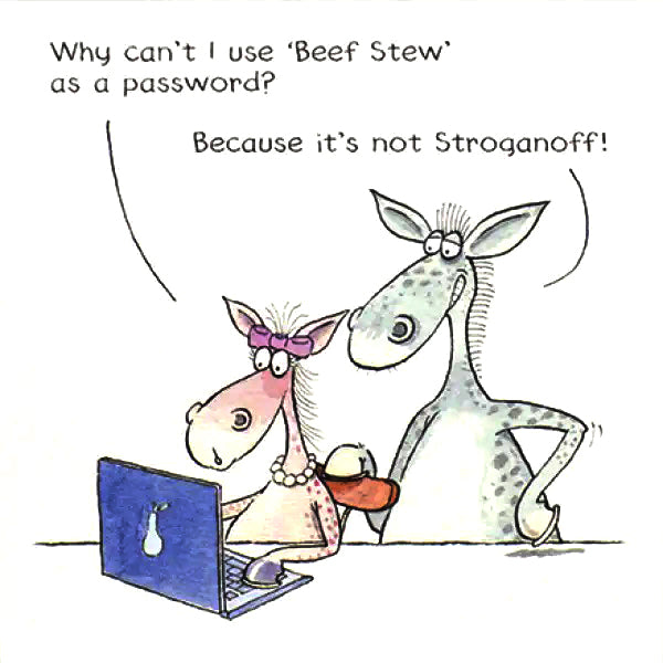 Funny Farm Birthday Card - Beef Stew