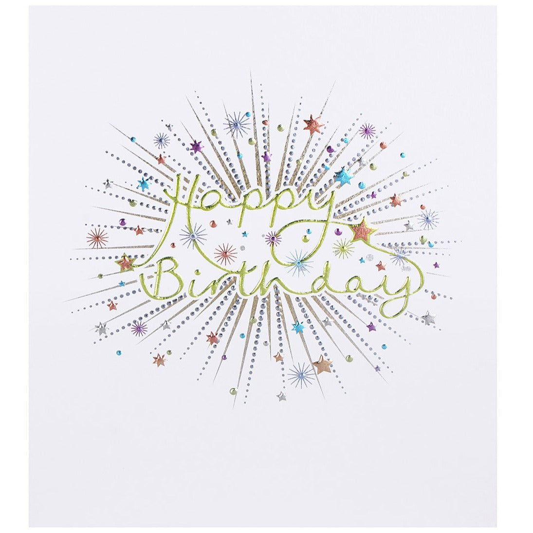 Birthday Card - Fireworks