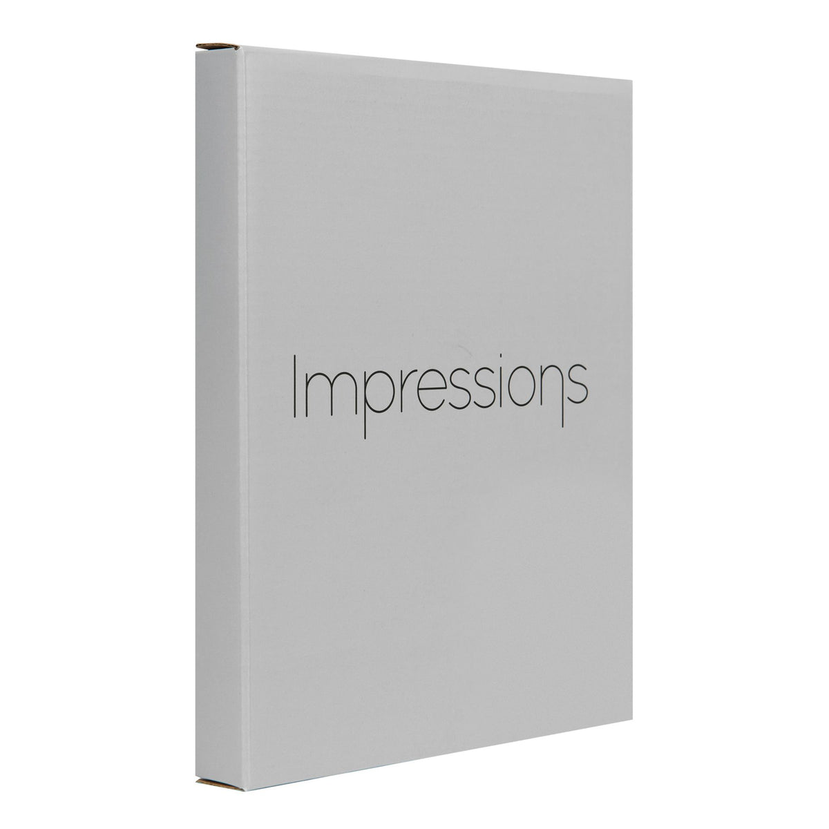 Impressions Silver Colour Photo Frame White Border 4" x 6"