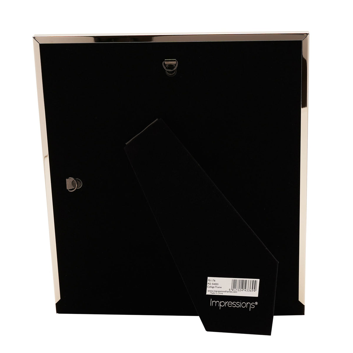 Impressions Shiny Metal Plated 4 Aperture Collage Frame