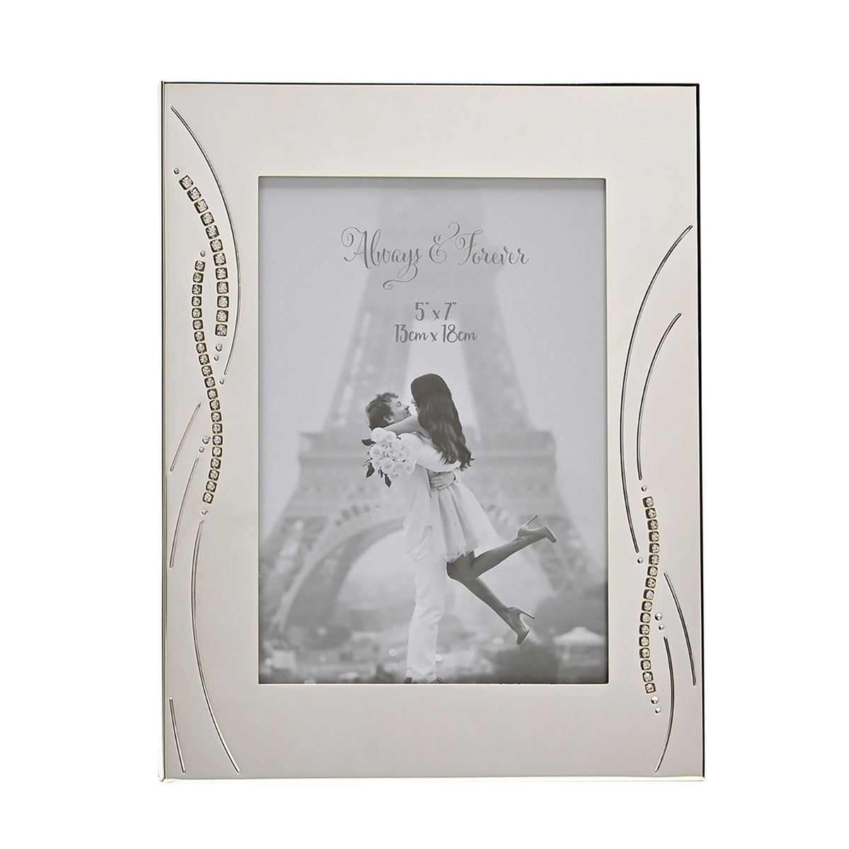 Impressions Shiny Metal Plated 4 Aperture Collage Frame