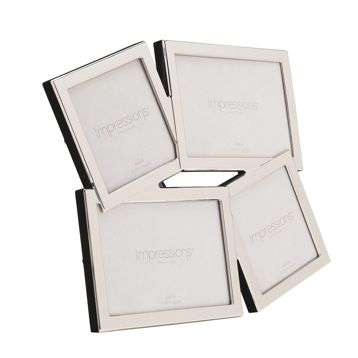 Impressions Overlapping Multi Aperture Photo Frame