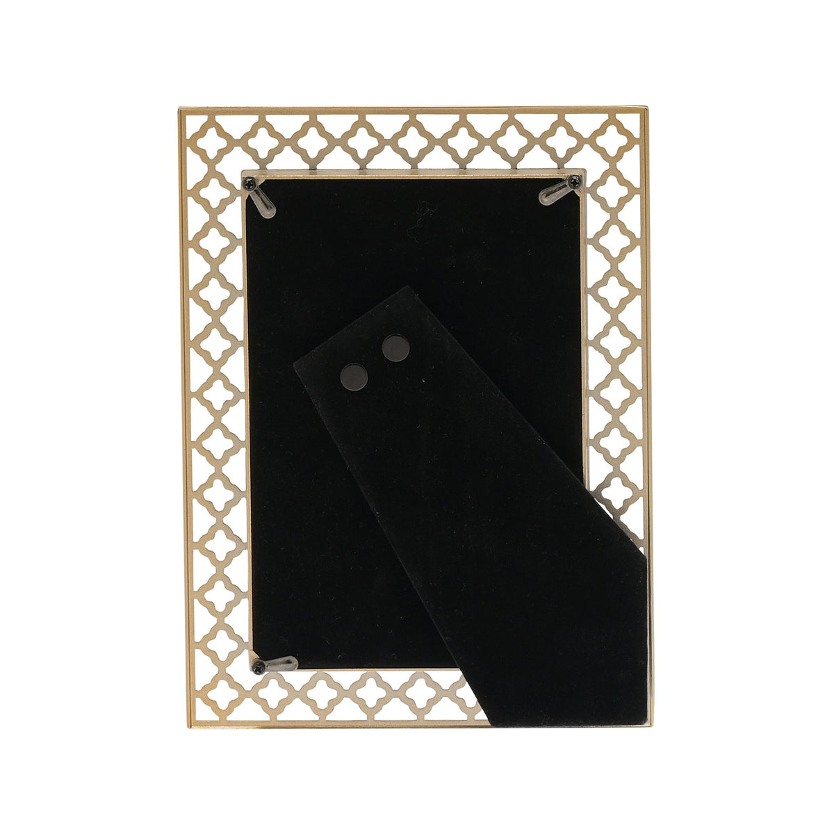 Lattice Cut Metal Photo Frame - 8" x 10"
