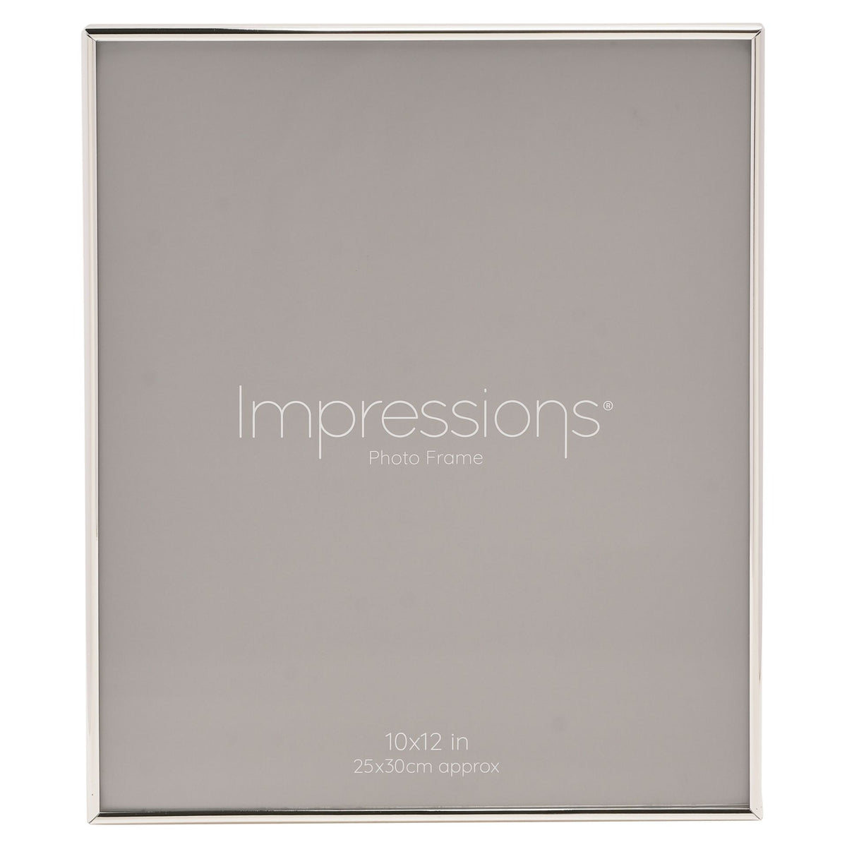 Silverplated Photo Frame Thin edge 10" x 12"