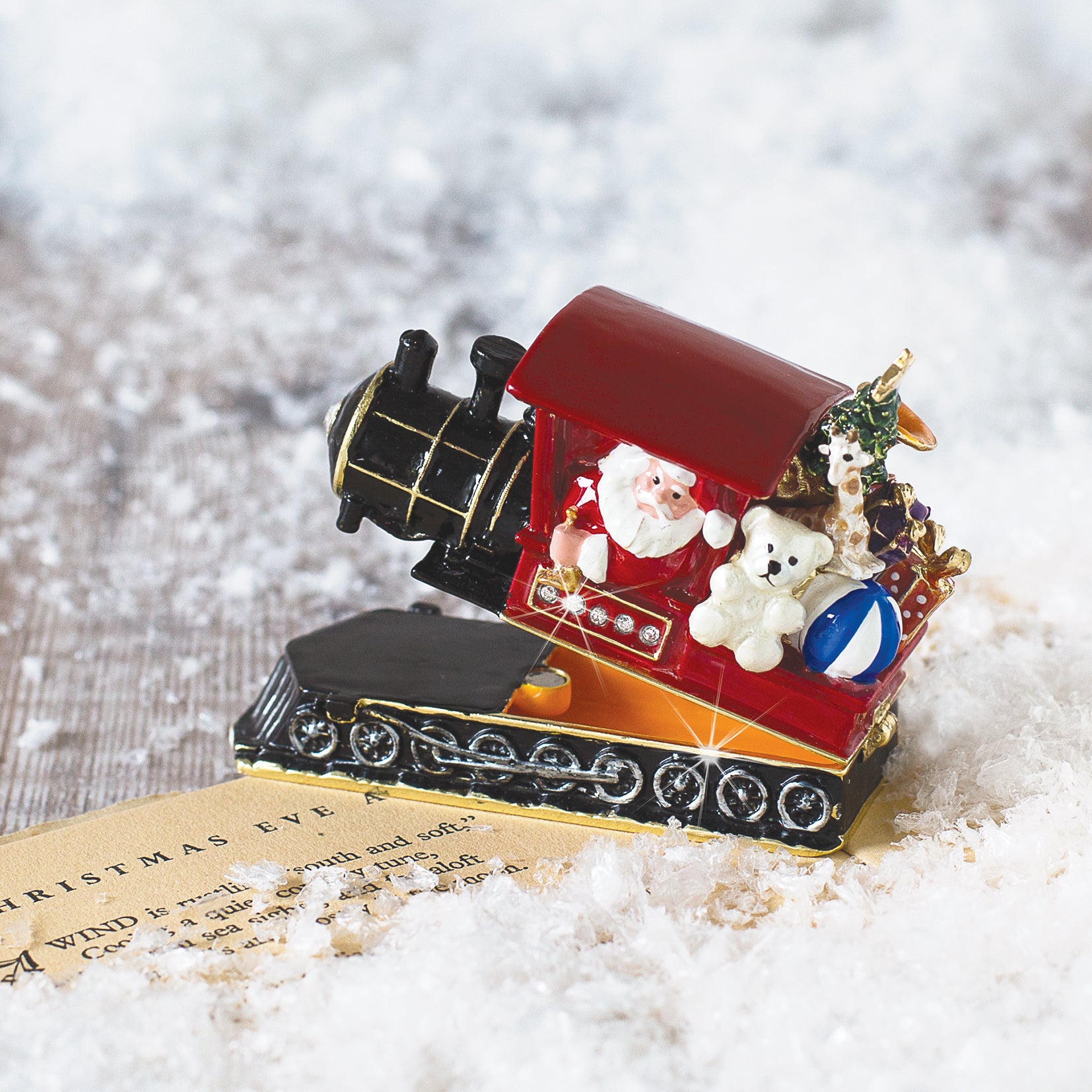 Craycombe Trinkets Santa on Train