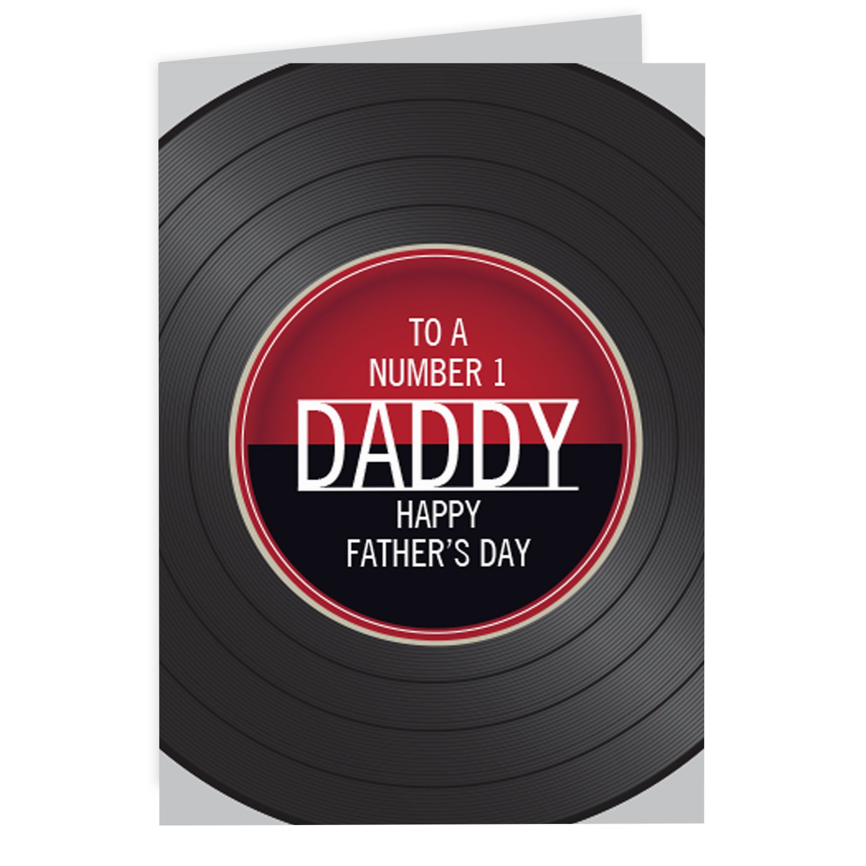 Personalised Vintage Record Card