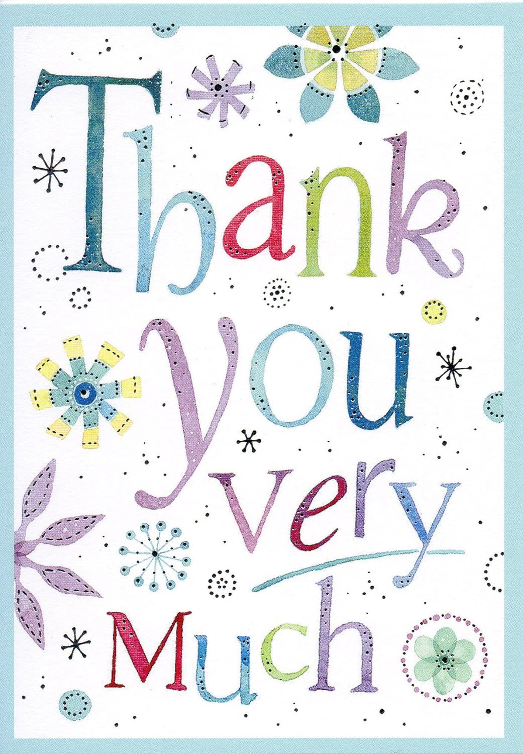 Thank You Very Much Card