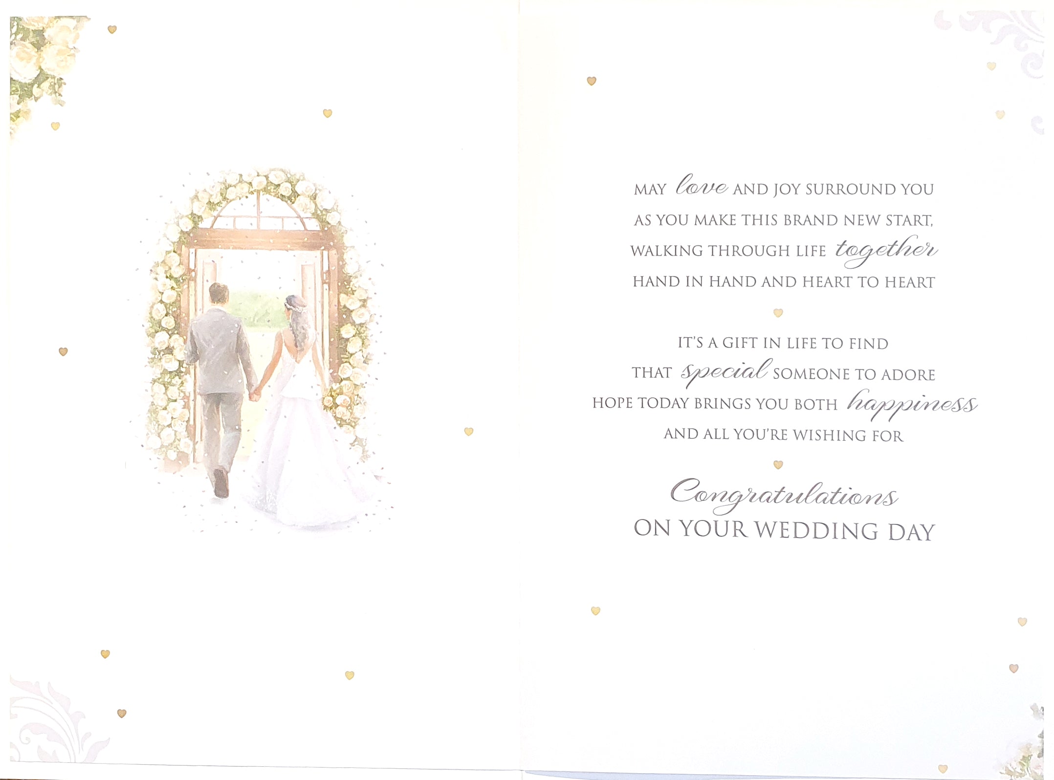 To A Wonderful Nephew & Your Beautiful Wife On Your Wedding Day Card