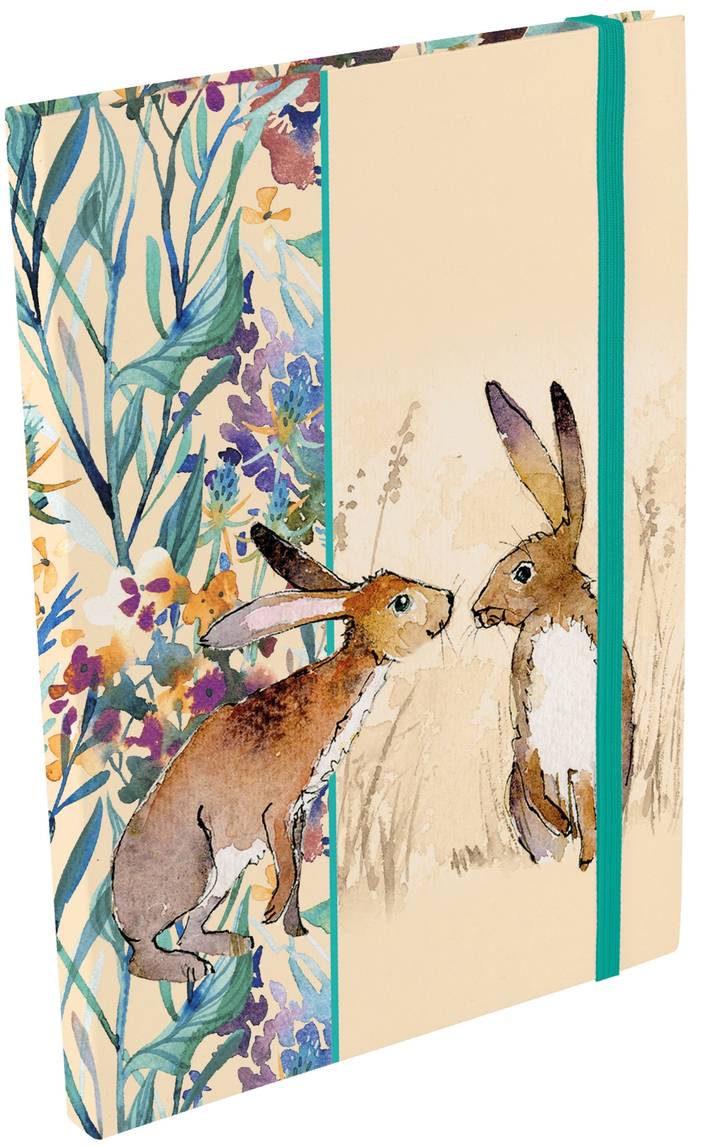 The Gifted Stationery Company - A5 Notebook - Kissing Hares
