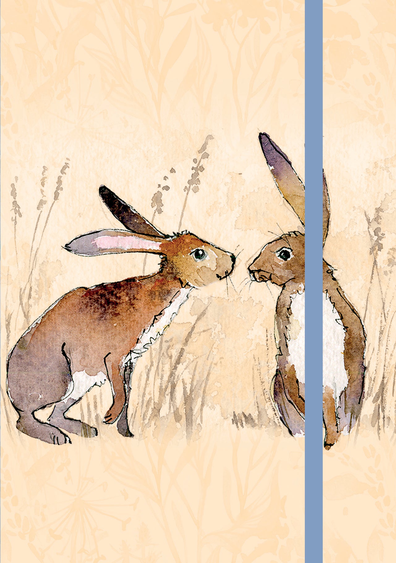 The Gifted Stationery Company - A6 Notebook - Kisshing Hares
