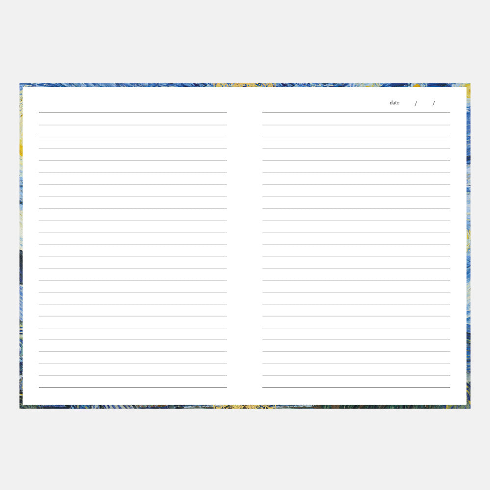 The Gifted Stationery Company - A5 Notebook - Van Gogh - Starry night