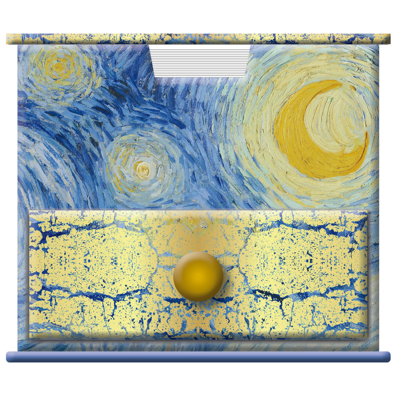 Memo Cube - Van Gogh Starry Night