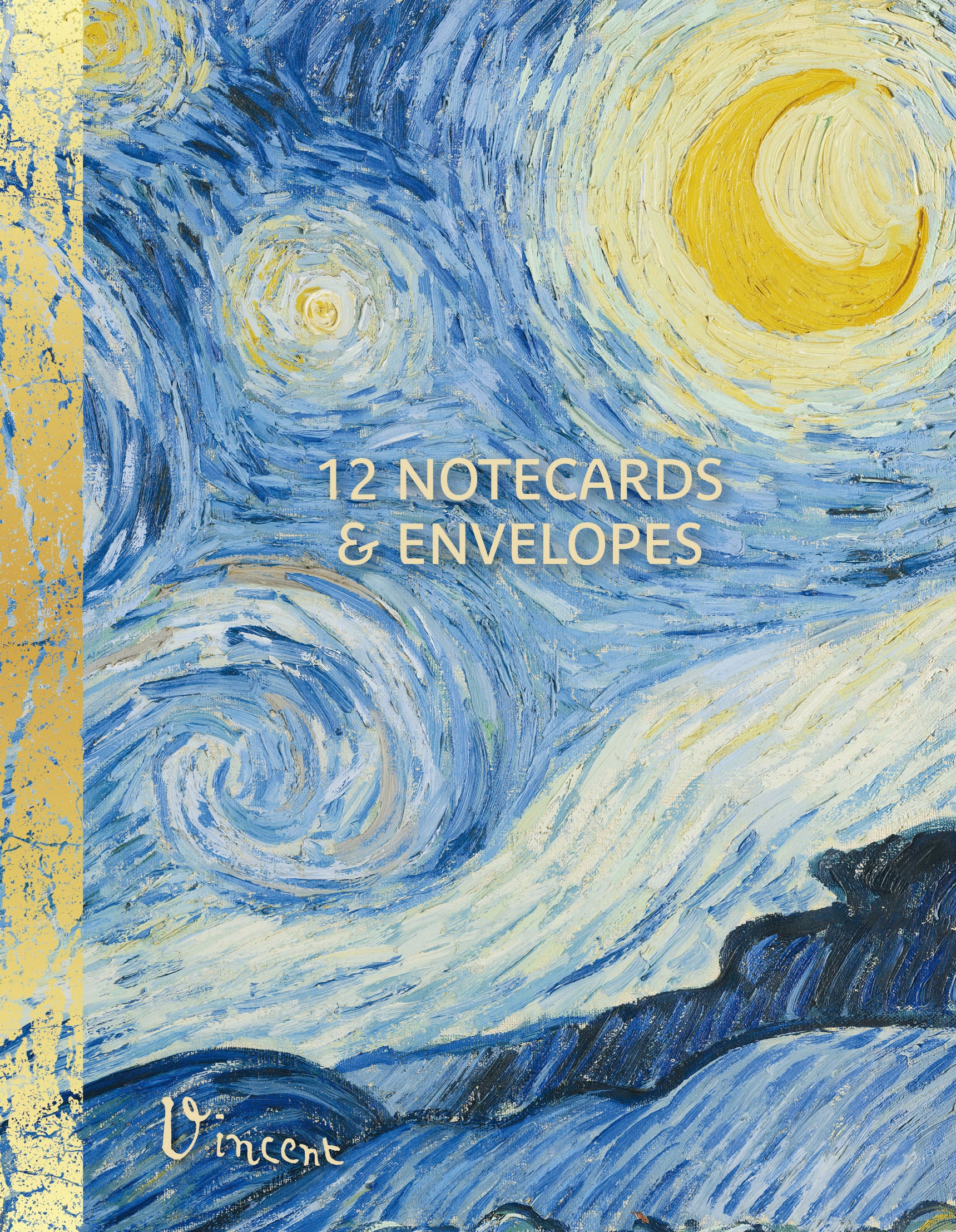 The Gifted Stationery Company - Notecard Wallet - Van Gogh - Starry Night A