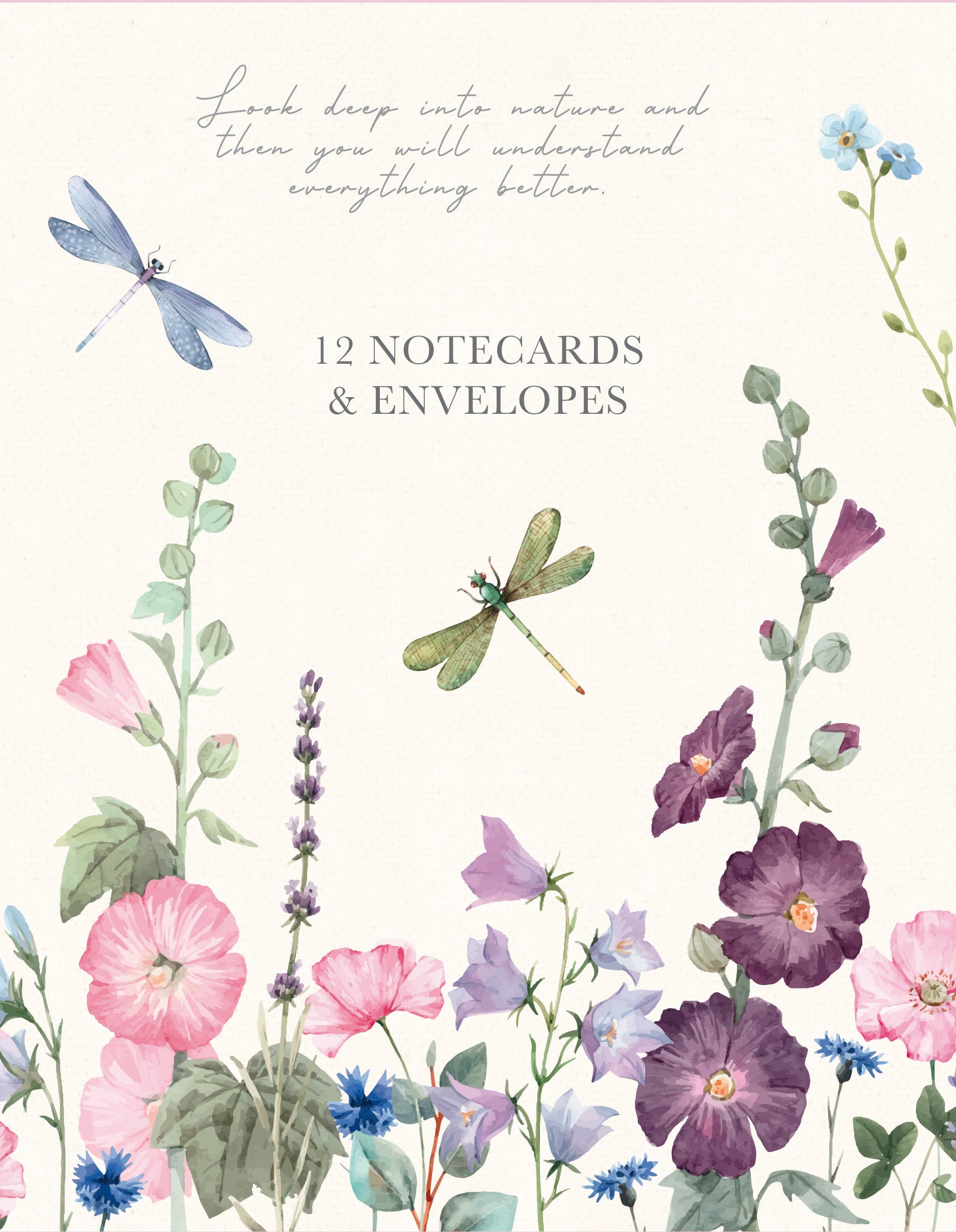 The Gifted Stationery Company - Notecard Wallet - Wild Harmony A