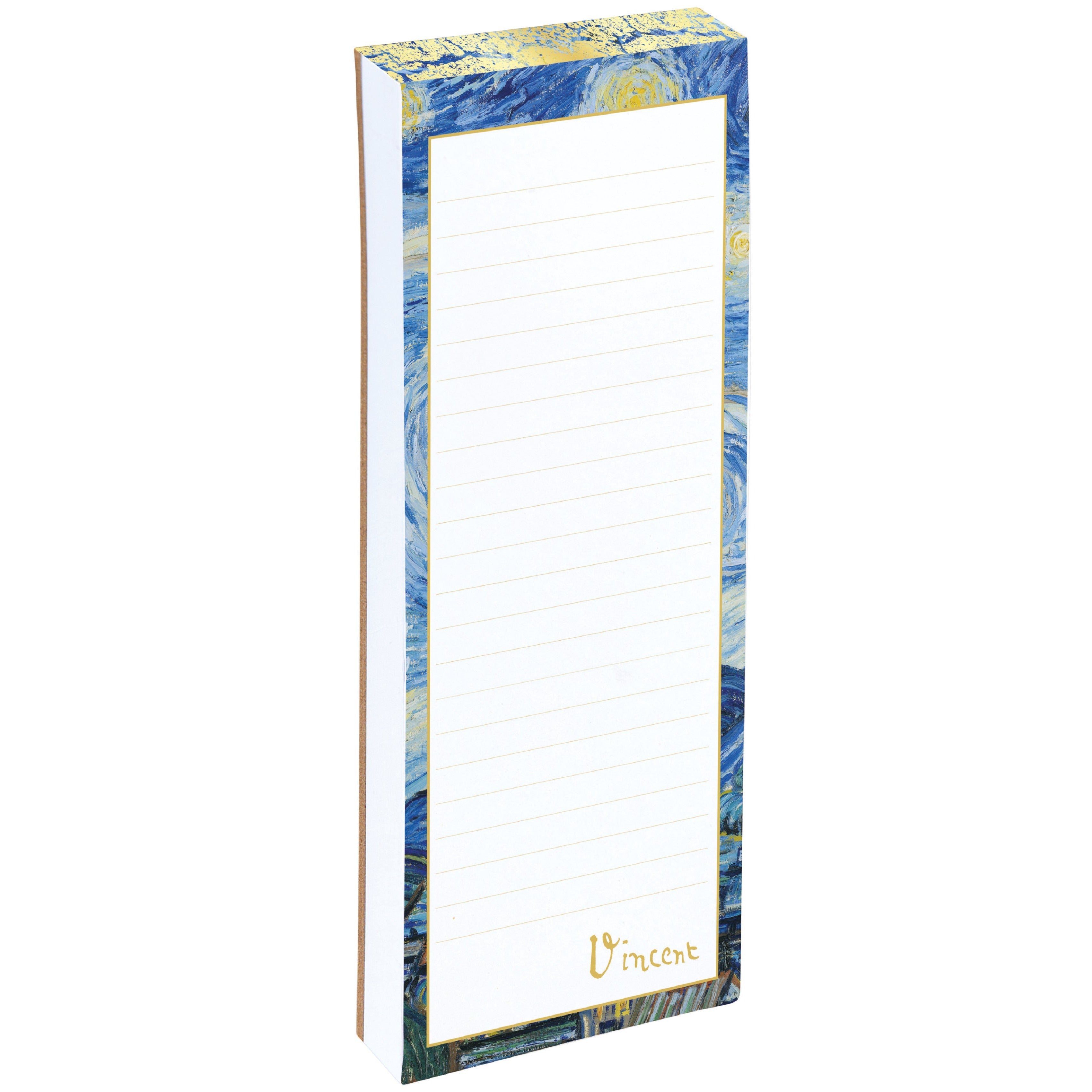 The Gifted Stationery Company - Shopping List – Van Gogh - Starry Night B