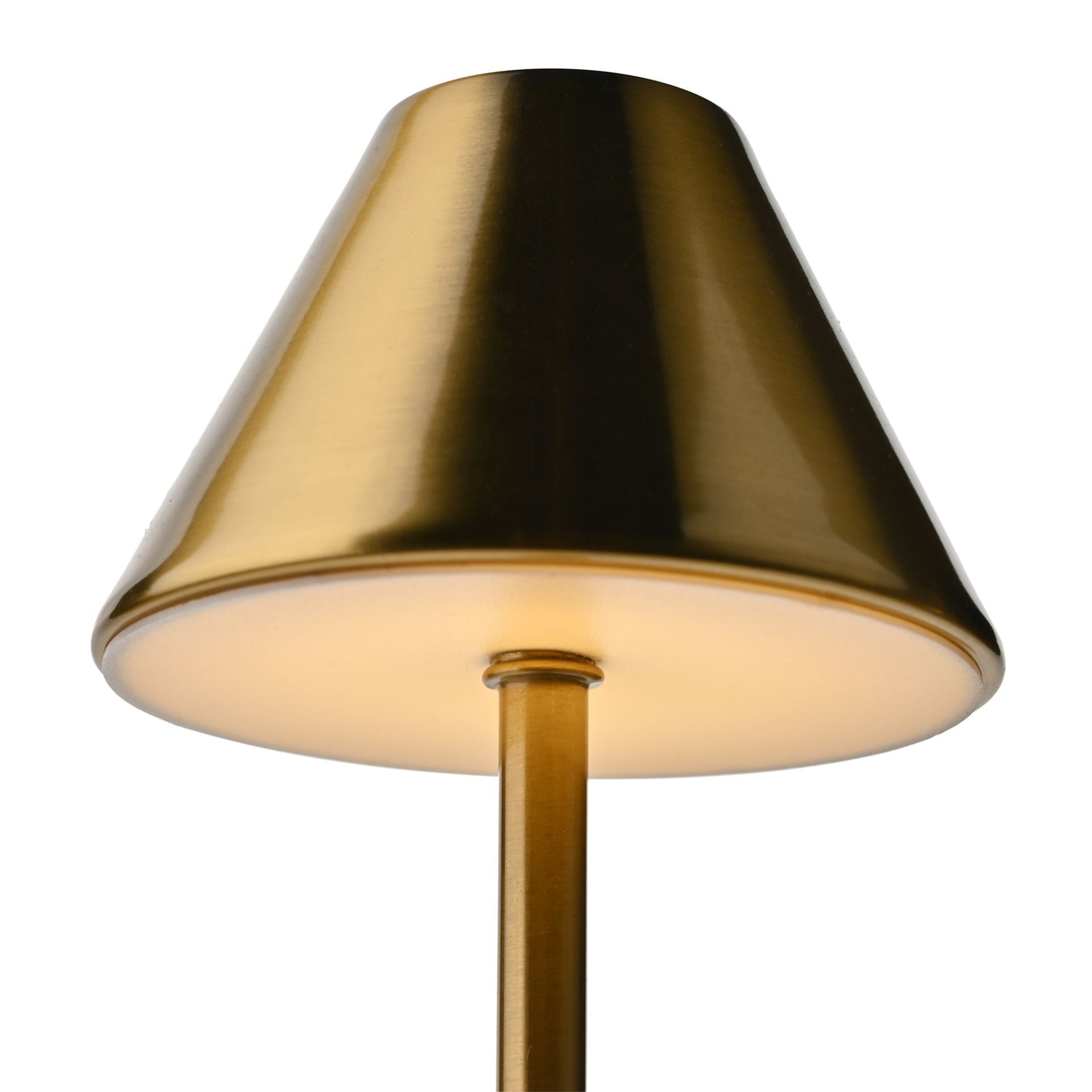 Hestia Bronze USB LED Touch Table Lamp - Small