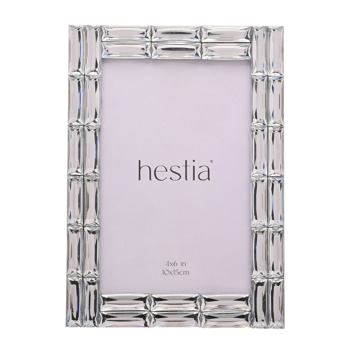 Hestia Glass Photo Frame 4" x 6"
