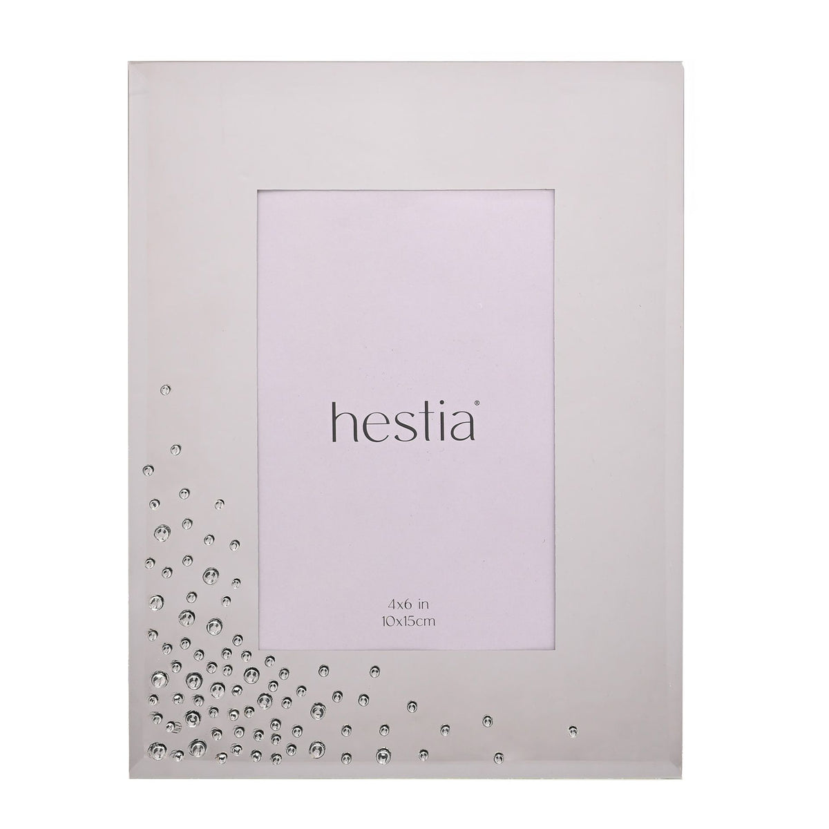 Hestia Scatter Diamante Photo Frame 4" x 6"