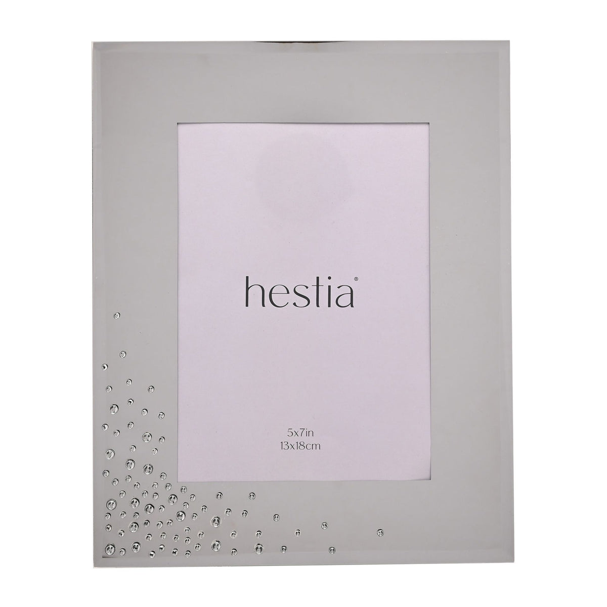 Hestia Scatter Diamante Photo Frame 5" x 7"