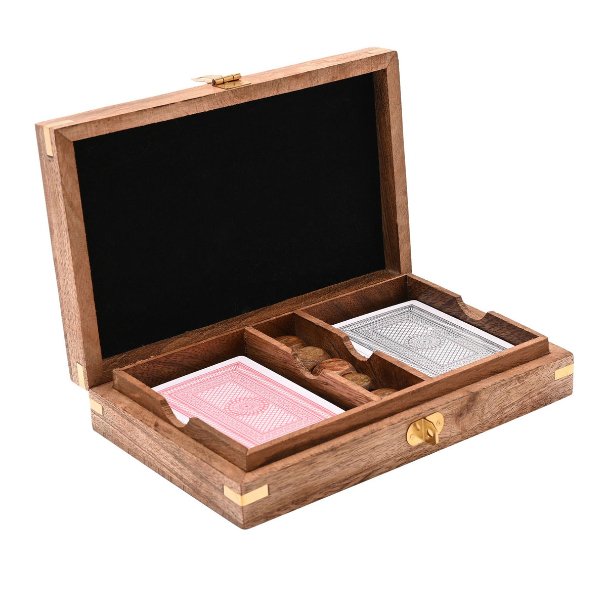 Harvey Makin Wooden Games Set - Cards with Dice