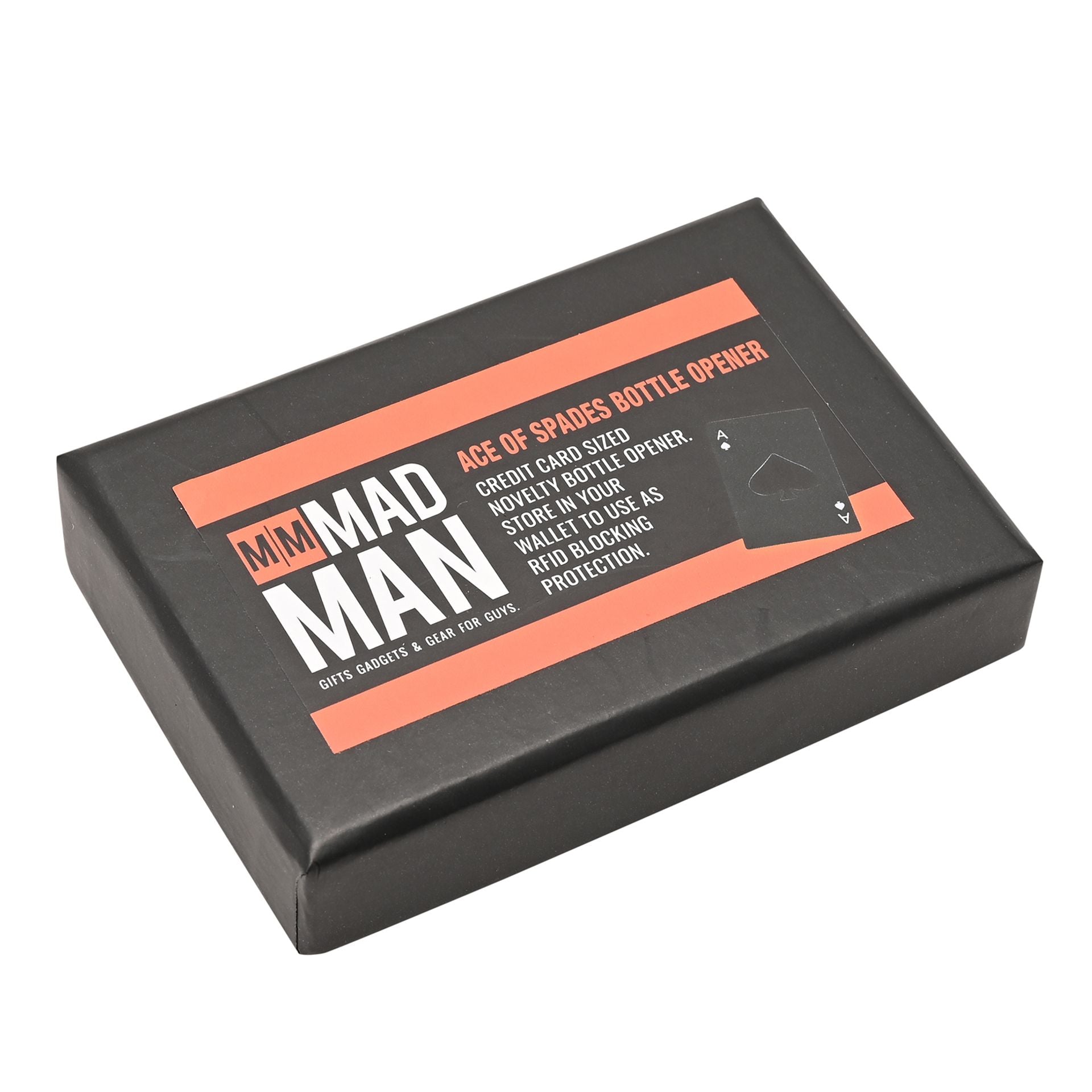 Mad Man Black Ace Bottle Opener