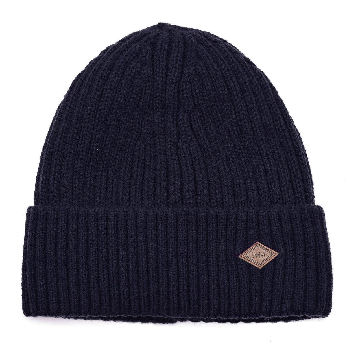 Harvey Makin Layers Hat and Gloves Gift Set - Navy Blue