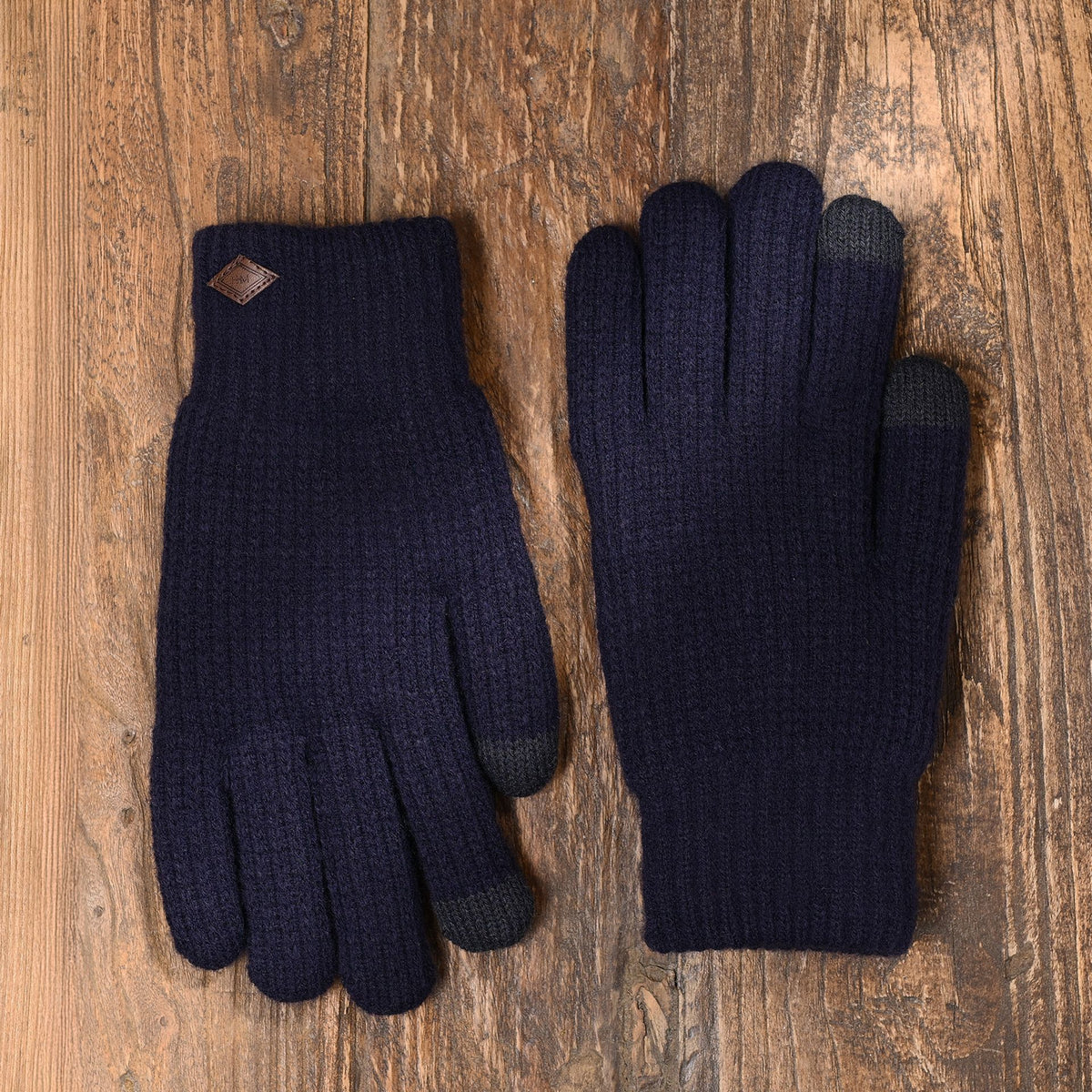 Harvey Makin Layers Gloves Gift Set - Navy Blue