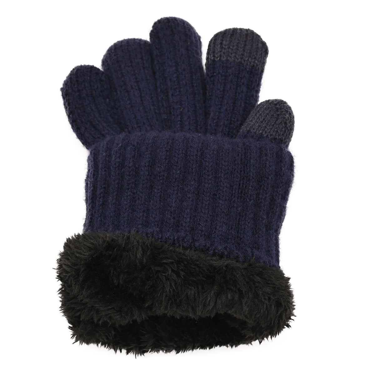 Harvey Makin Layers Gloves Gift Set - Navy Blue