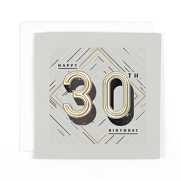 30th Birthday Card