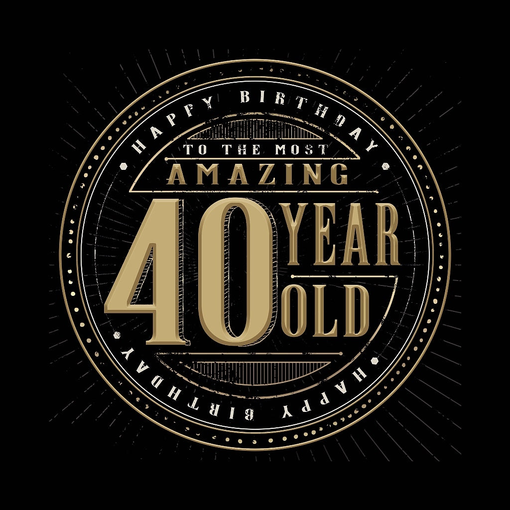 40th Birthday Card