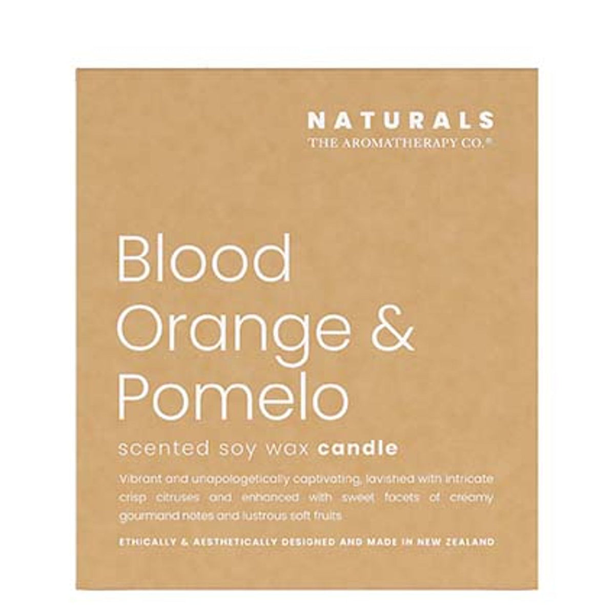 Naturals 400g Candle - Blood Orange & Pomelo