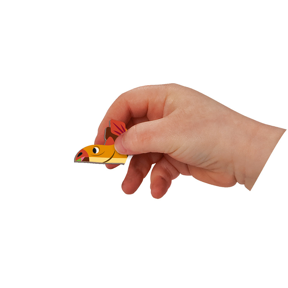 Janod Dinosaurs Magneti'book, 40 magnets