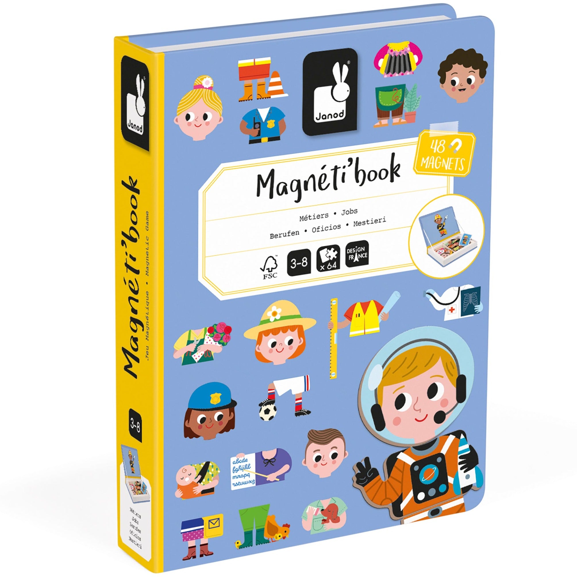 Janod Magnetibook - Jobs