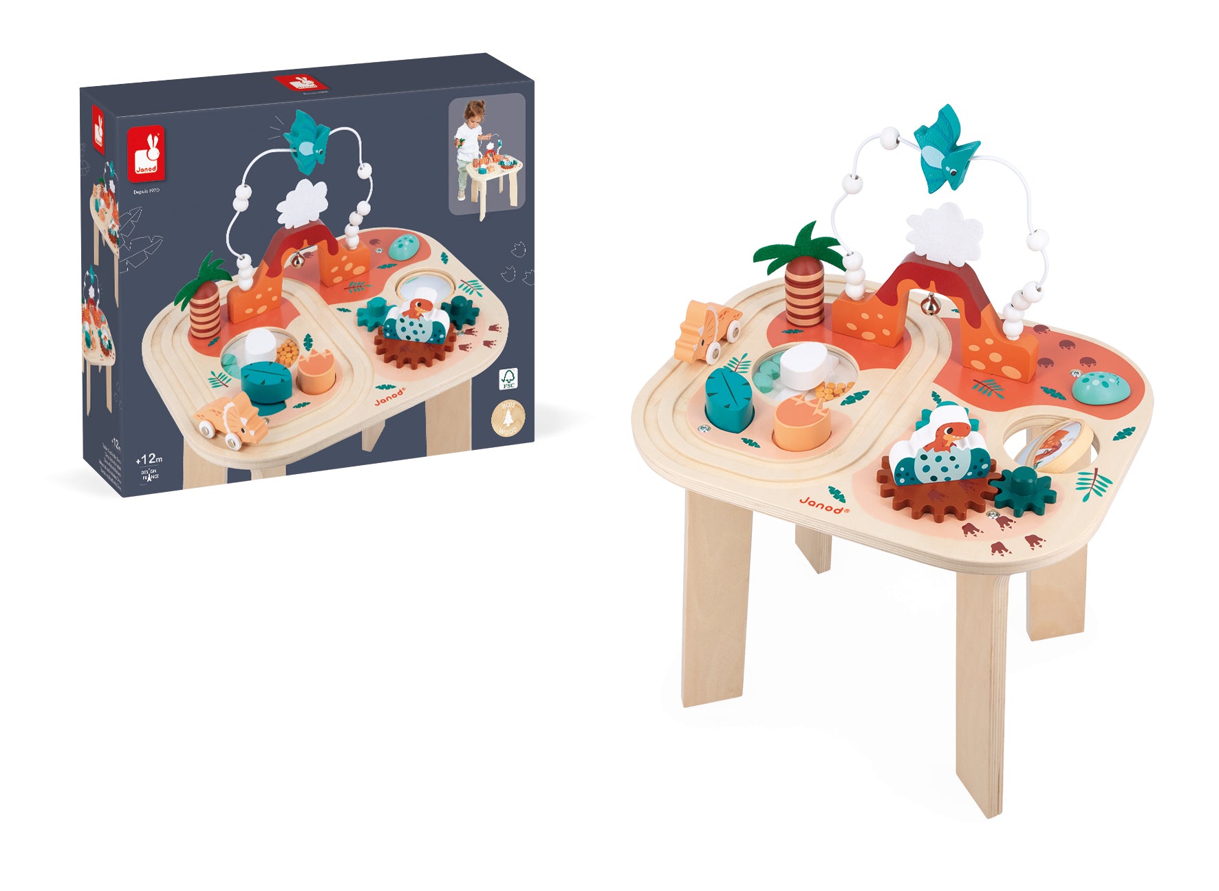 Janod Dino - Dino Activity Table